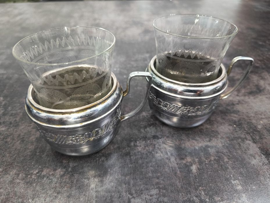 Podstakannik koszyczek uchwyty do szklanki