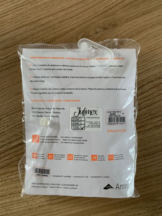 Body wyszczuplające nowe 34-36 brazylijskiej firmy Plie