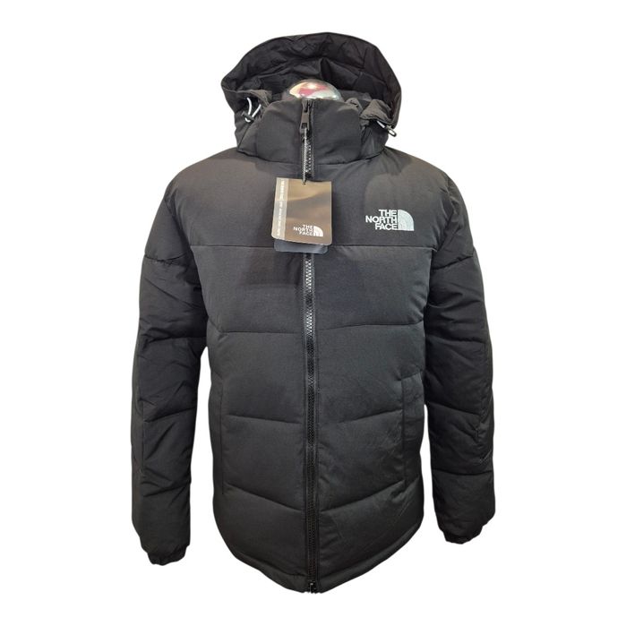 Чоловіча зимова куртка TNF тепла чорного кольору.