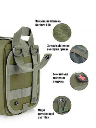 Аптечка тактична по стандарту IFAK