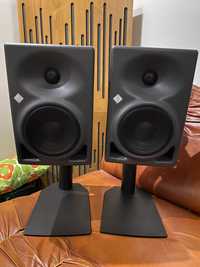 Monitores Neumann KH120A + suportes Neumann LH65