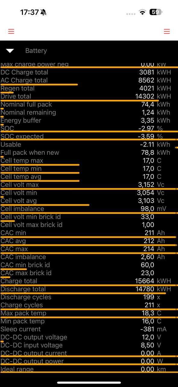 Высоковольтная батарея Tesla LFP 60 kWt