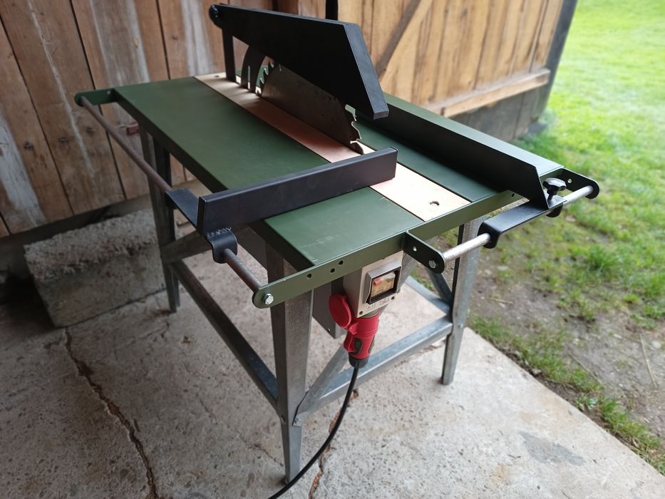 Mocna 6 kW Piła stołowa 400v krajzega cerkularka cerkukatka cyrkular