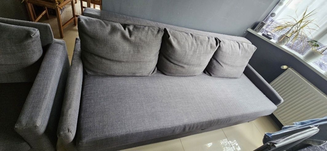 Sofa IKEA FRIHETEN z funkcją spania + 2 fotele ~komplet
Sofa IKEA FR