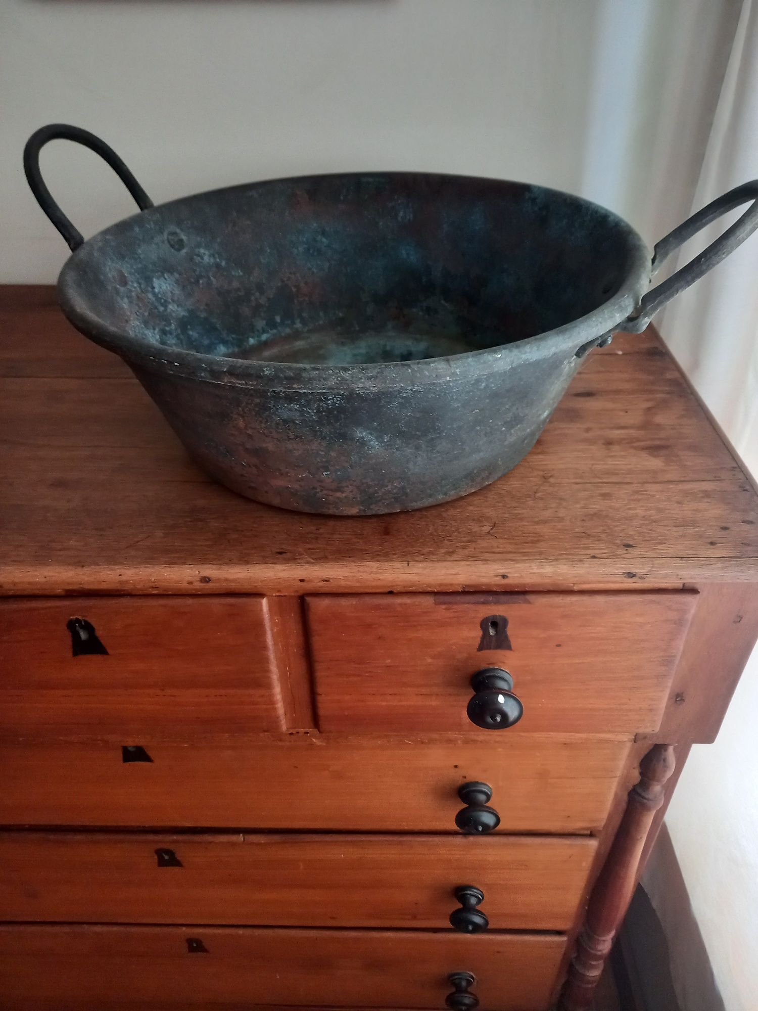 Caldeira, tacho de cobre