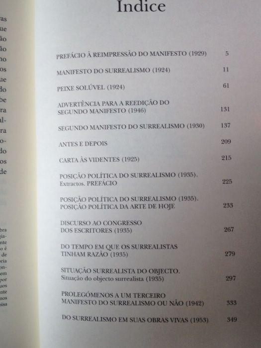 André Breton - Manifestos do Surrealismo