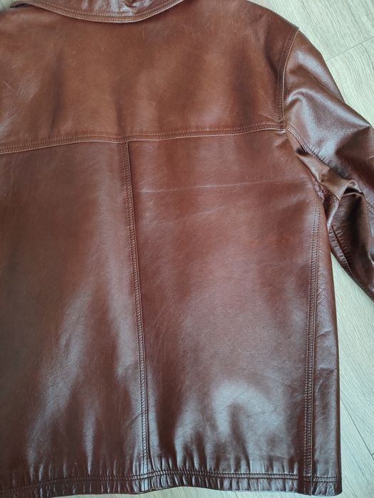 Męska kurtka skóra naturalna skórzana M