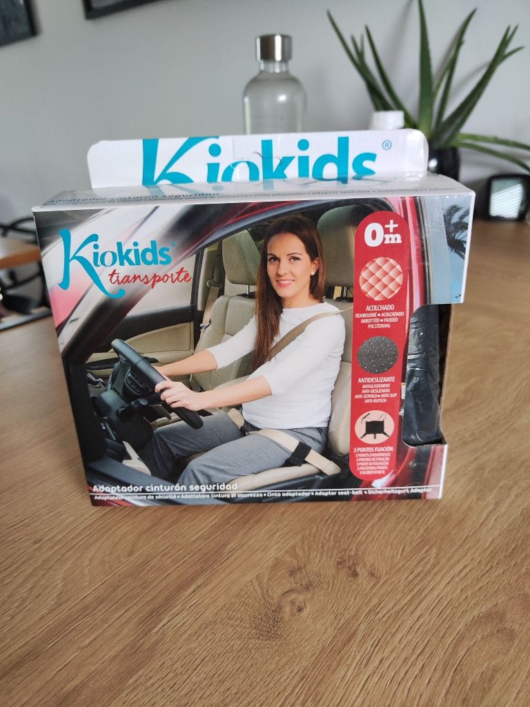 KioKids bezpieczny adapter do pasa samochodowego dla kobiet w ciąży