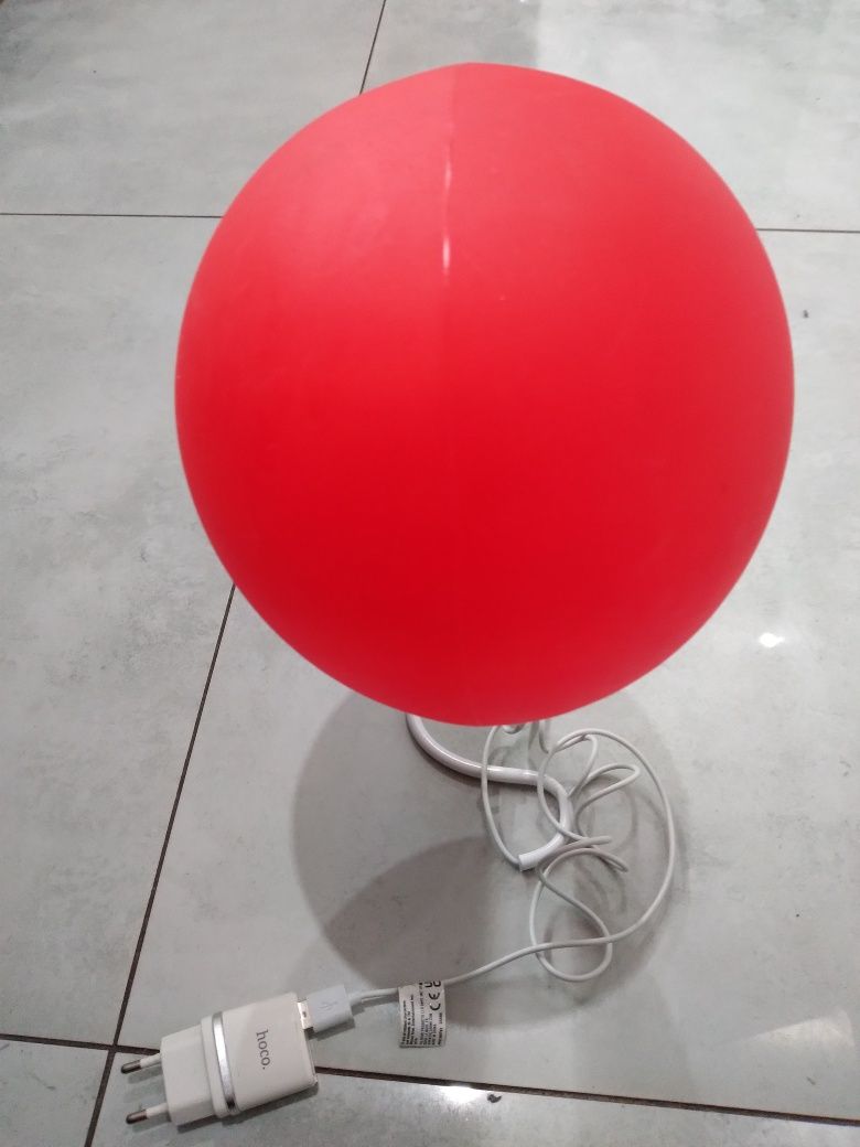 Lampa nocna balon na wzór filmu It