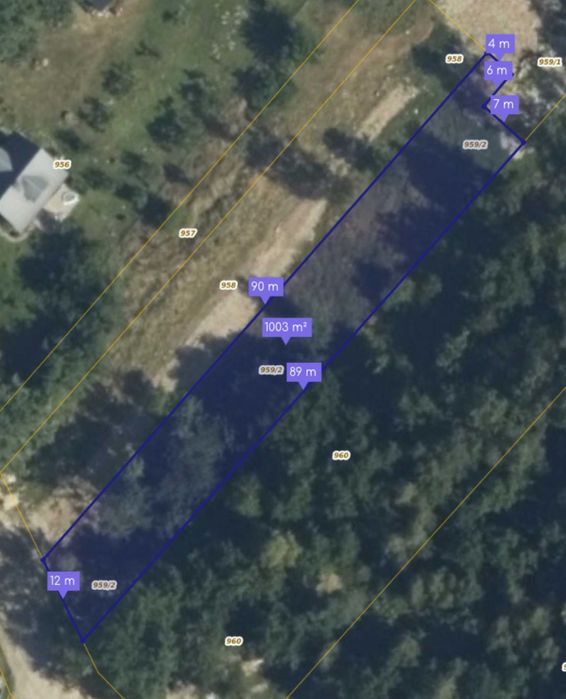 Działka 1003 m² | Stefanków, gm. Chlewiska | Gotowa na Twój dom
