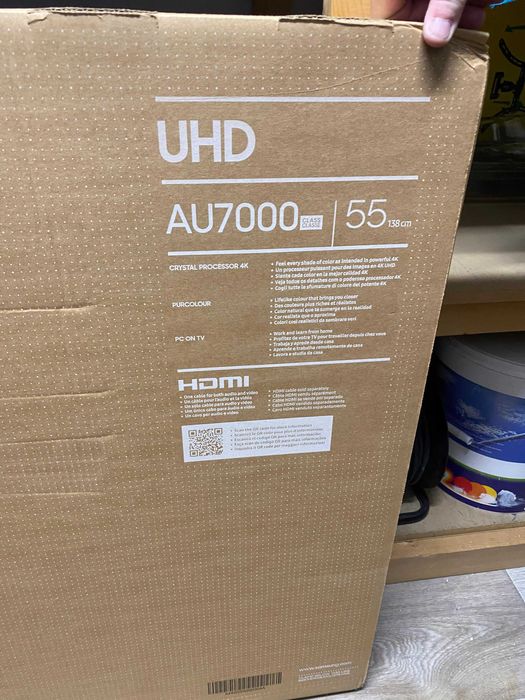 NOVA! TV Samsung 55" 4K Ultra HD Smart  Preço Loja 600€ Vendo por 380€