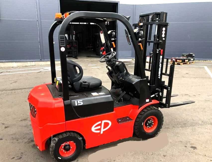 Новий вилочний навантажувач EP 15T8 1.5т/3м бок.зміщ 2025р гарантія 2р