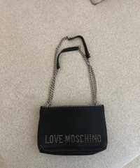 Torebka skórzana Love Moschino