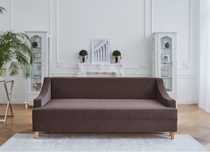 Brązowa Sofa 3-osobowa 225 x 90 x 88, s, outlet, -50%, okazja!