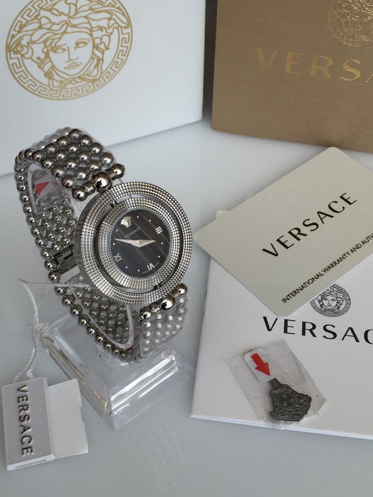 Знижка! Versace жіночий Годинник, швейцарський