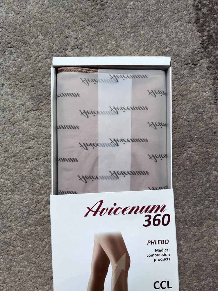 Rajstopy przeciwżylakowe Aries Avicenum 360