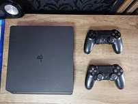 PlayStation 4 PS4 Slim 500gb + Gry + 2 pady