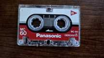 Kaseta micro do dyktafonu /sekretarki Panasonic MICROCASSETTE MC-60min