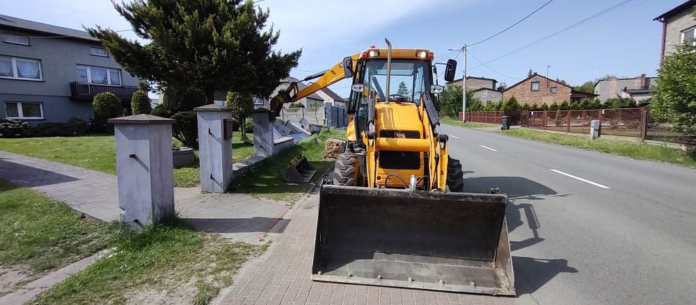 Uslugi Minikoparka koparko ładowarka gruz korzenie odwodnienia gruz