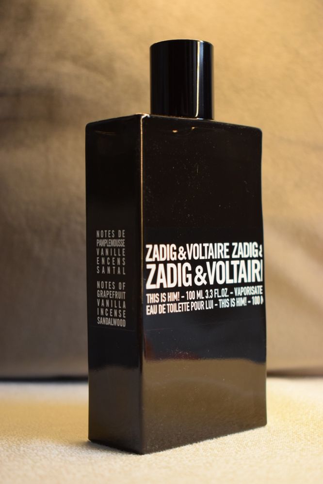 Духи Чоловічі ZADIG&VOLTAIRE This Is Him! 100 мл. Оригінал без коробки