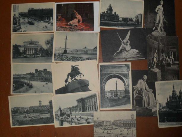Почтовые  карточки 1929 г Ленинград Эрмитаж  17 штук раритет