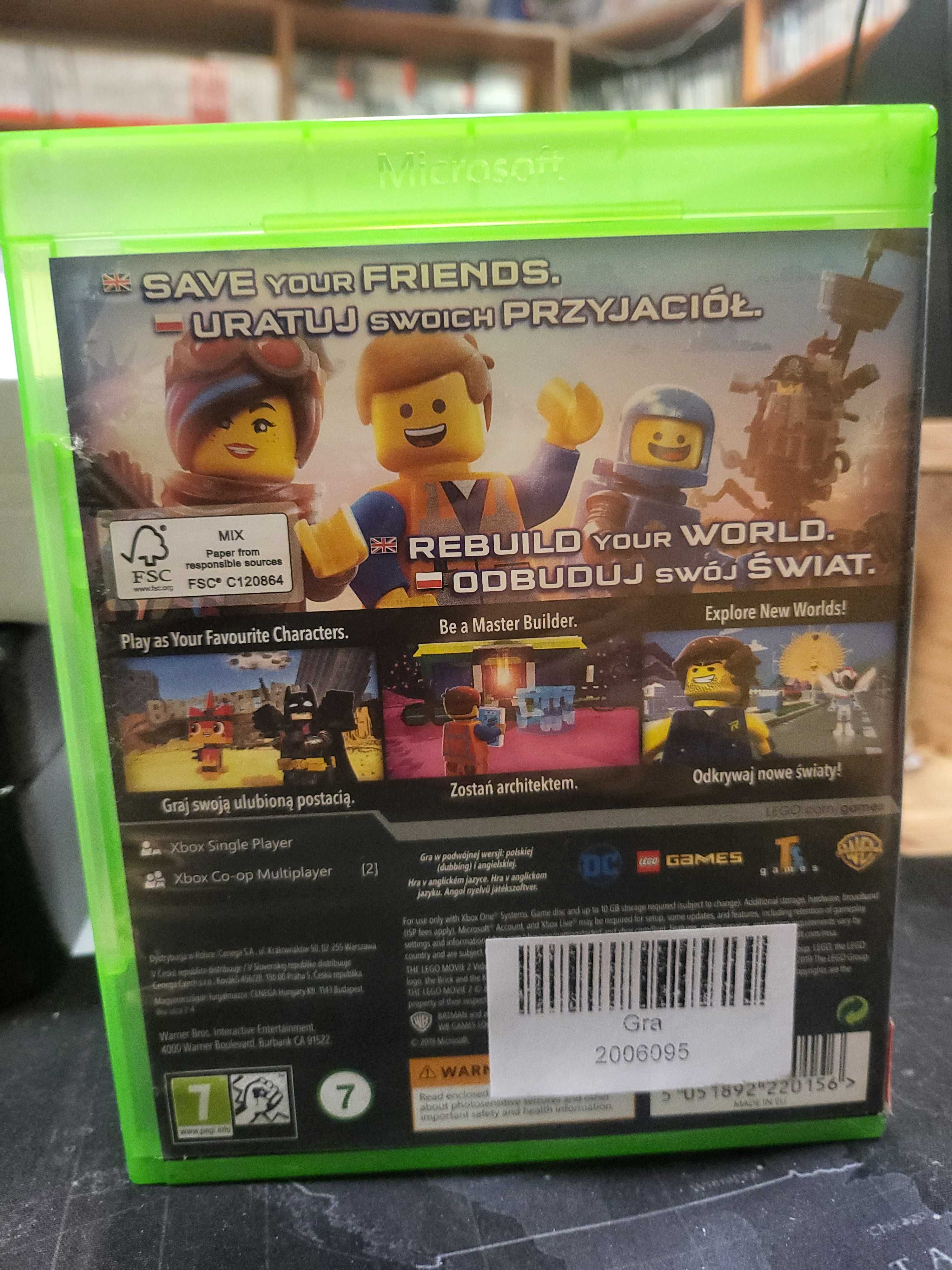 LEGO Przygoda 2 Gra wideo XONE Wymiana Skup SklepRetroWWA
