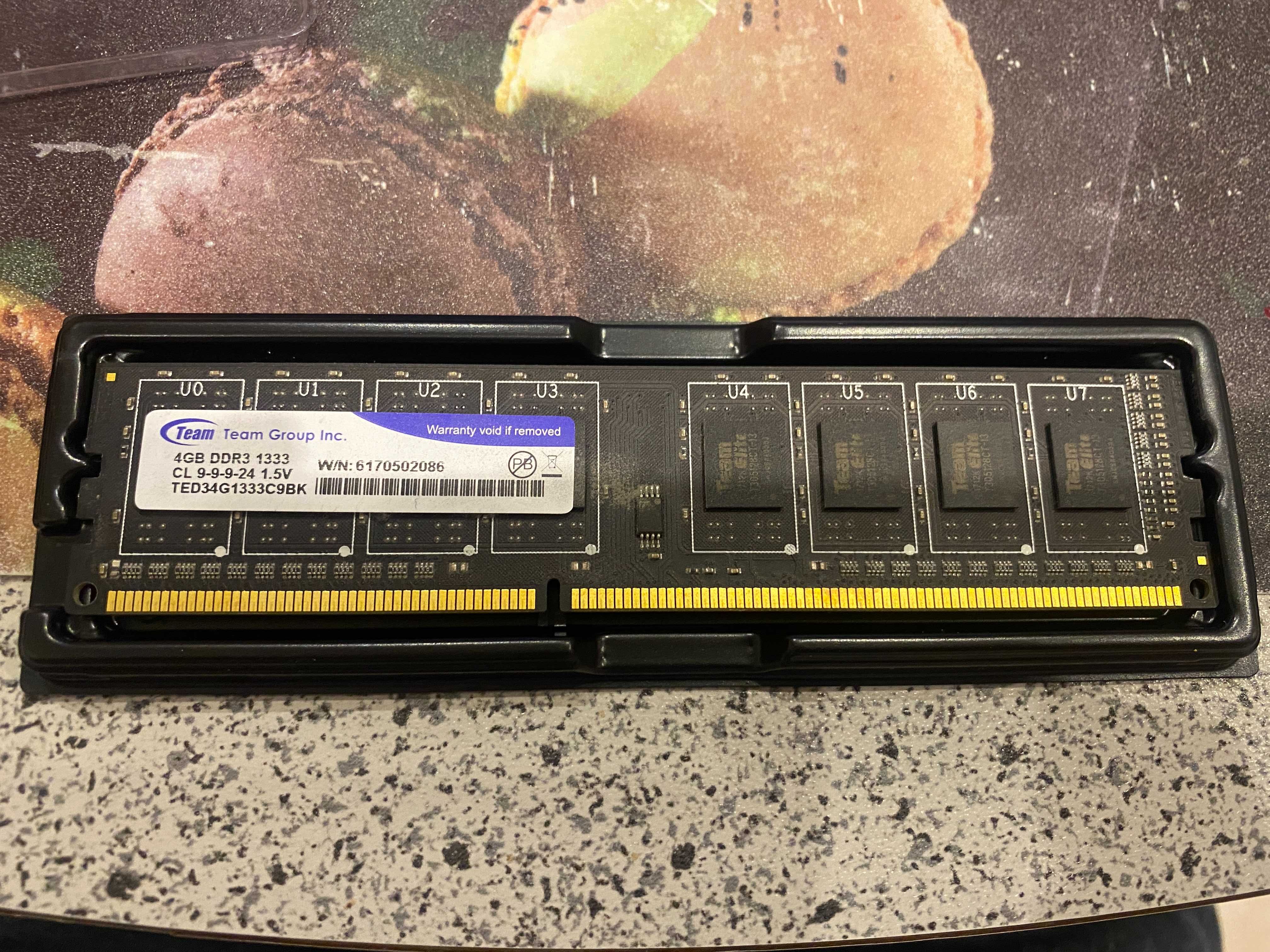 DDR3 4GB 1333 MHz Team (TES34G1333C901)