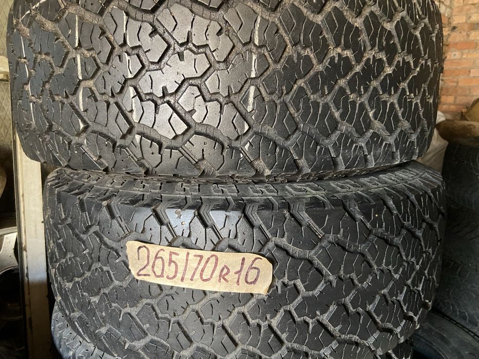 Шини 265/70 Р16,А/Т,пари,розпаровки