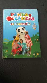 Livro Panda e os Caricas As profissões