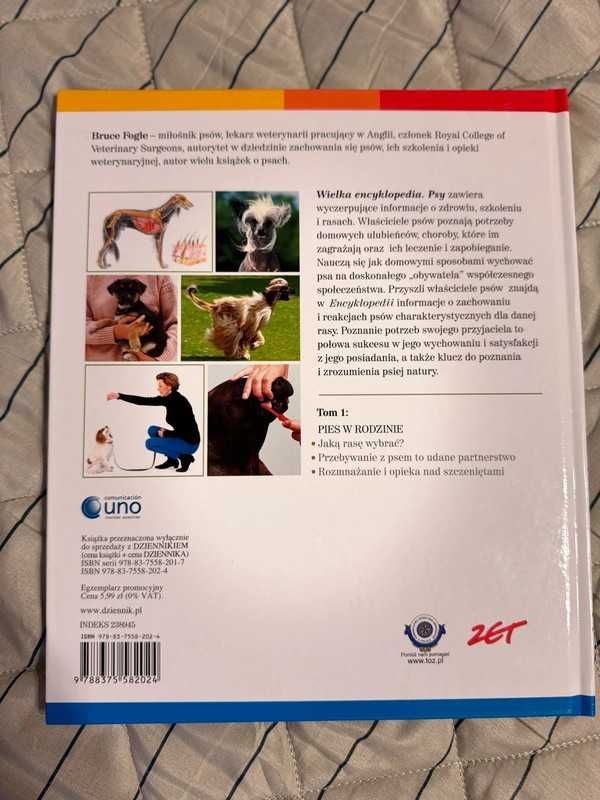 Wielka encyklopedia psy zdrowie Fogle DK część 1