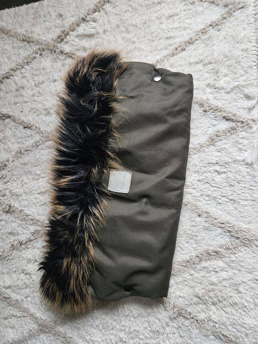 Mufka do wózka beztroska khaki