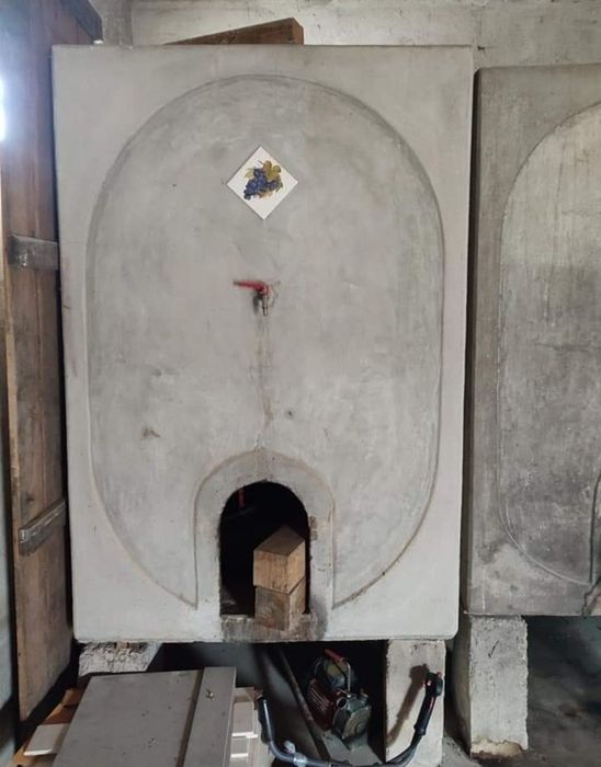 Depósitos para o vinho