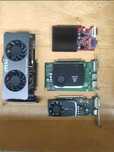 MSI GeForce GTS250, nvidia quadro 600,quadro fx580,Palit GeForce9500GT
