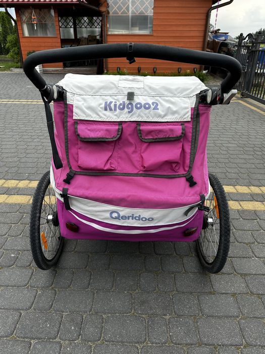 Przyczepka rowerowa Qeridoo sport Kidgoo 2