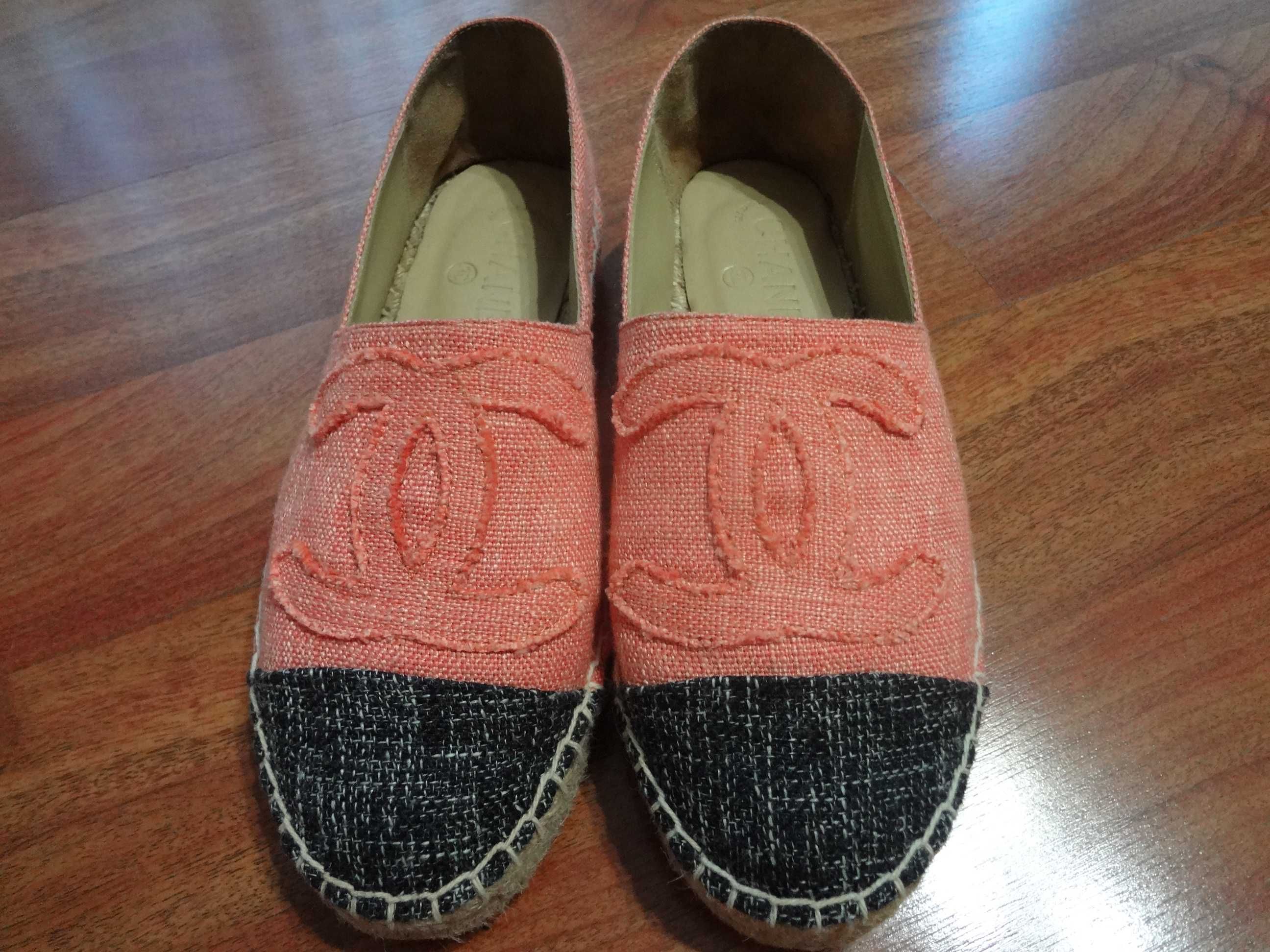 CHANEL COCO MARK Logo Women's  Espadrilles Оригинал!