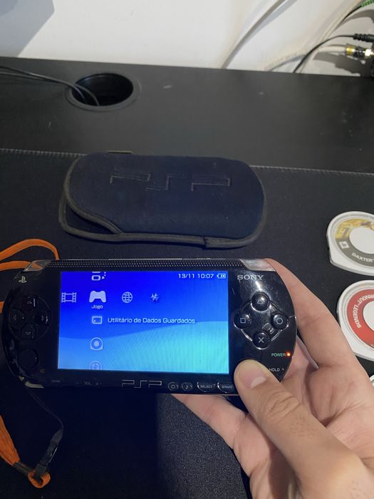 PSP 1000 / Jogos PSP / Carregador PSP