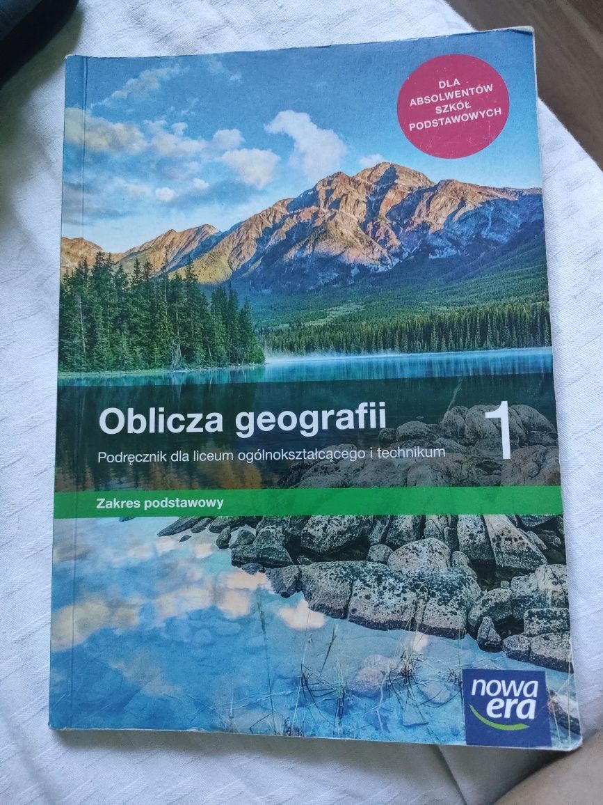 Sprzedam podrecznik do geografii klasa 1 liceum technikum