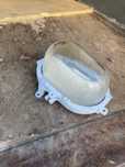 Lampa PRL magazynowa po renowacji