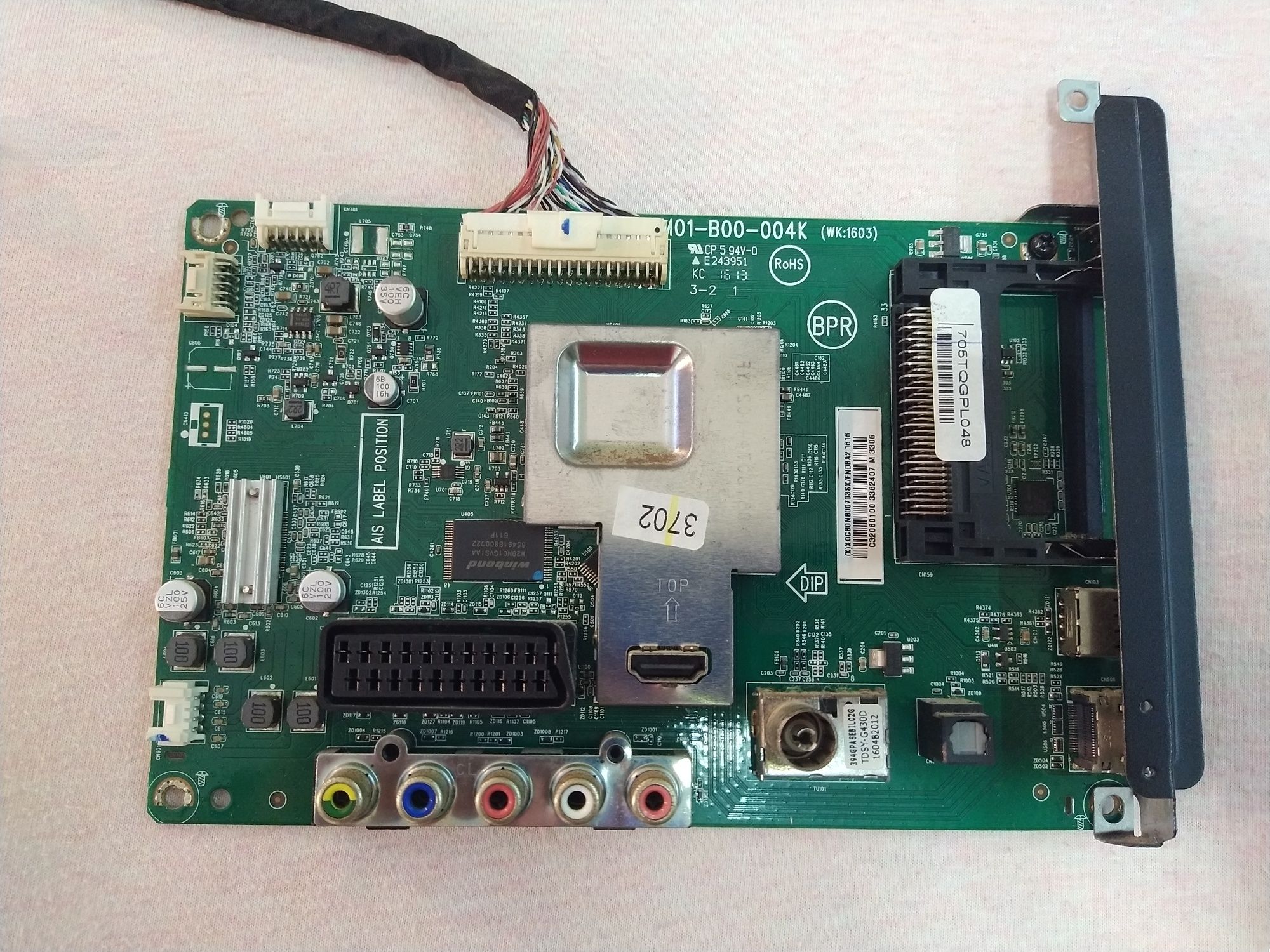 Peças para TV LG 43 LH500T televisão madboard téccom barras de led etc