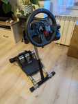 Kierownica Logitech G29 + shifter + stojak stand pro PS3/PS4/PS5/PC