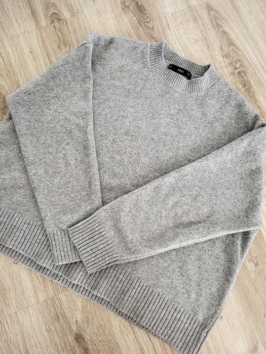 Sweter damski Mango szary M