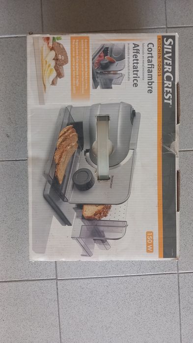 Cortafiambre SilverCrest 150 W – novo em embalagem