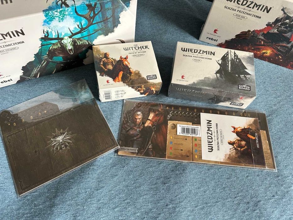 Wiedźmin Ścieżka Przeznaczenia ALL-IN Geralt Figurki Towarzyszy i inne