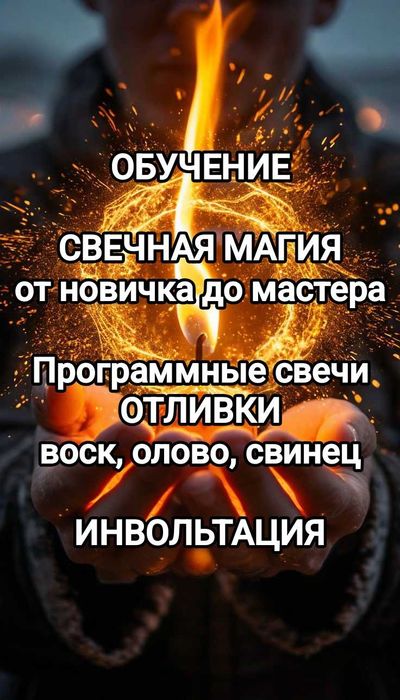 Свечная магия Отливки Программные свечи Полныйкурс обучения на мастера