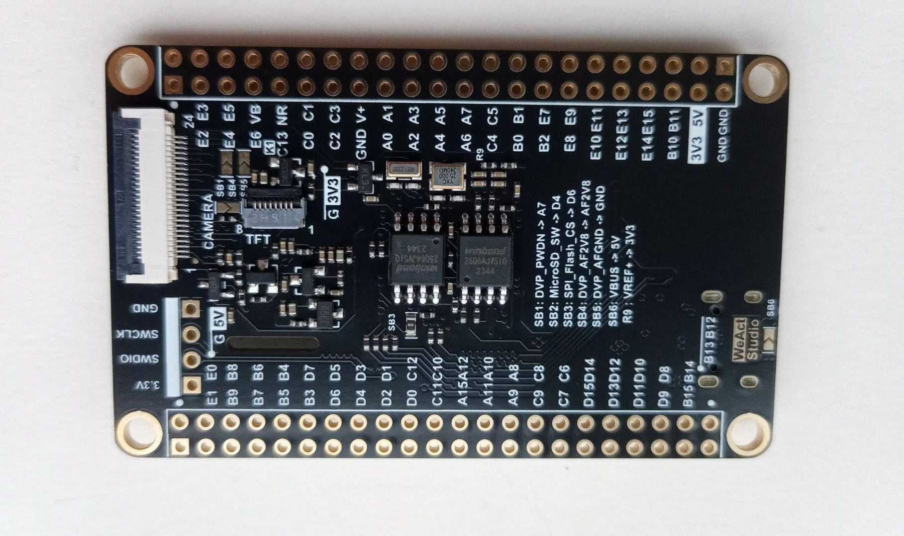 Плата STM32H723VG ARM Cortex-M7 550 MHz flash 1 MB RAM 564 kB LQFP-100