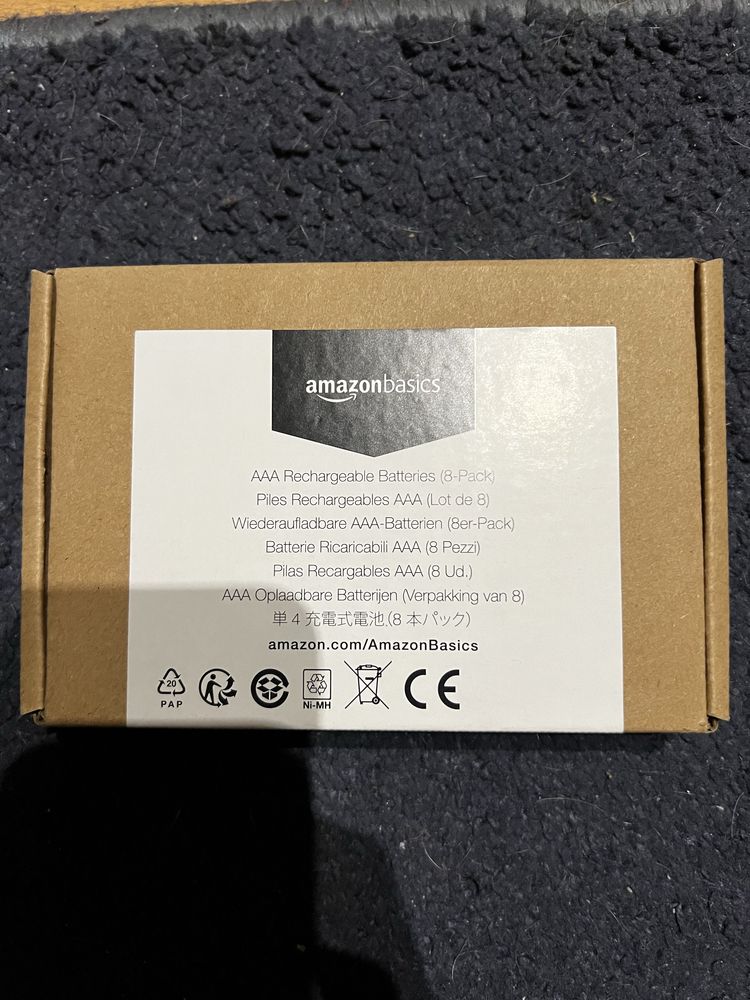 Akumulaor akumulatorki baterie AAA 800mAh 1.2v 8 szt