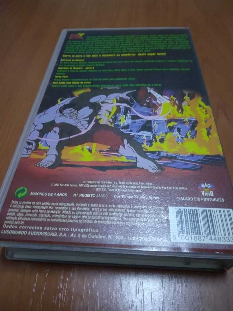 VHS: "O Regresso do Incrivel Hulk"