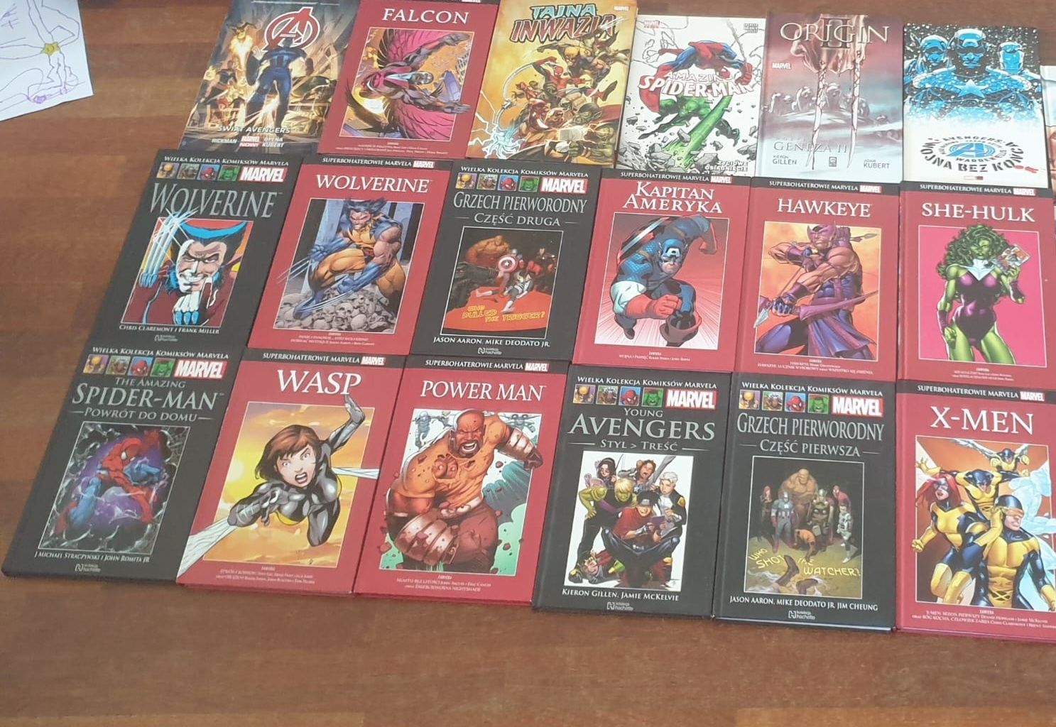 Różne Komiksy marvel 18szt za 299zl!! Gratis 2 ksiazki
