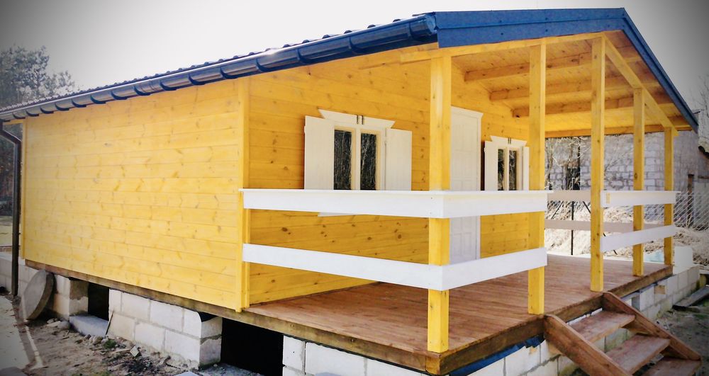 Domek letniskowy 36m² z tarasem – producent, który dba o szczegóły!