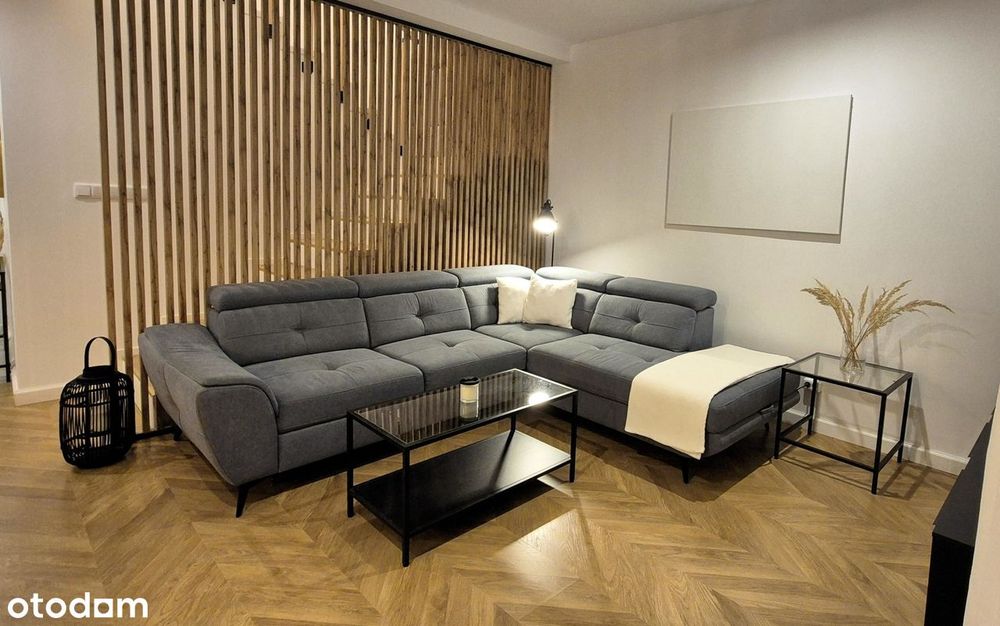 Nowoczesny segment z ogrodem pod Warszawą– klimat Mazur | BEZ PROWIZJI